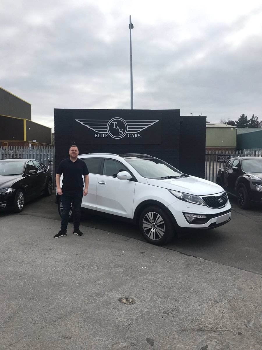 Another happy customer today! <a href="/leebev87/">lee stevens</a> with his new Kia Sportage, thankyou for choosing T&amp;S Elite Cars! #TeamElite