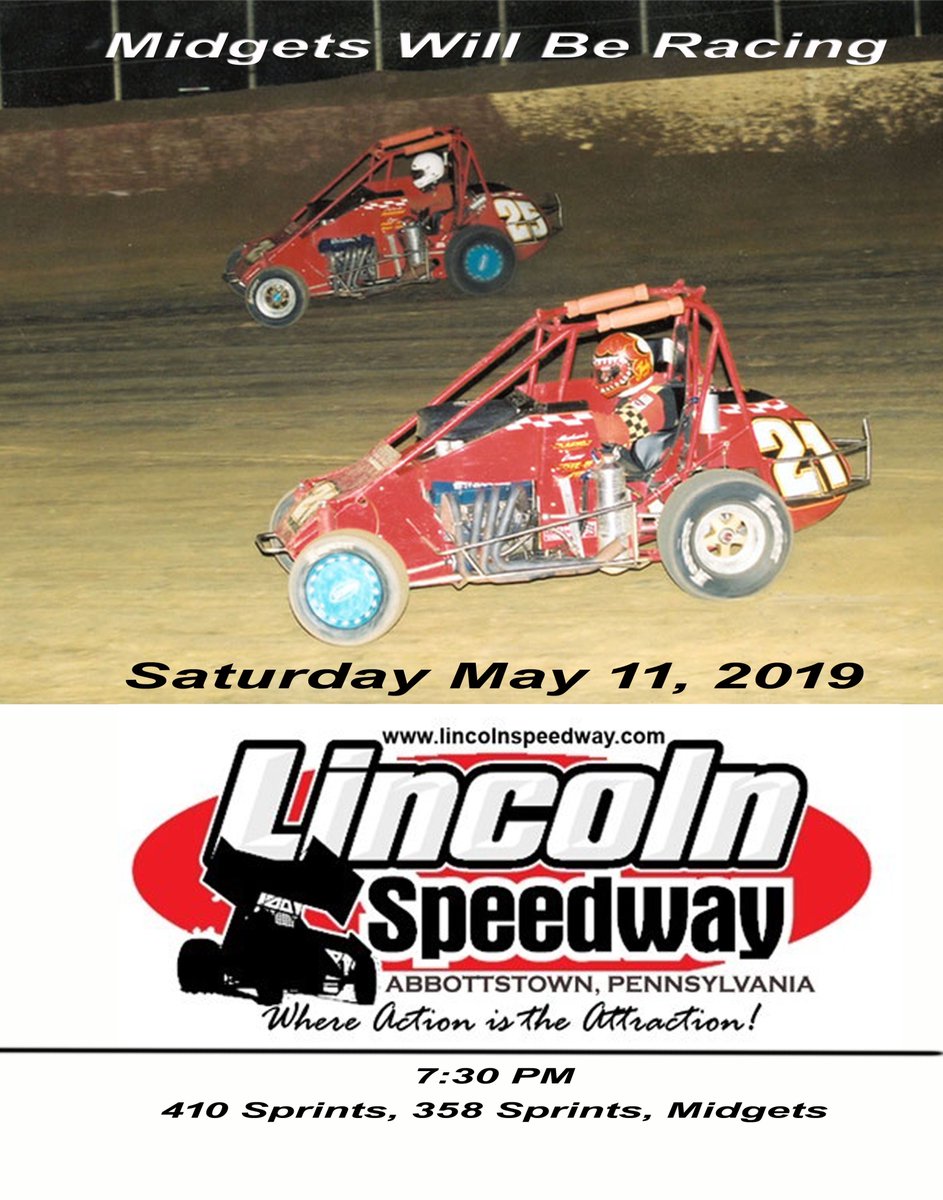 ARDCMidgets's tweet image. If you own a midget or know someone who does have them contact me so we know who all is racing in this event. If you don't own a midget come see this show. Shannon 570-441-4692
Also, thanks to those who have already responded, it looks like we are going to have a good turnout.