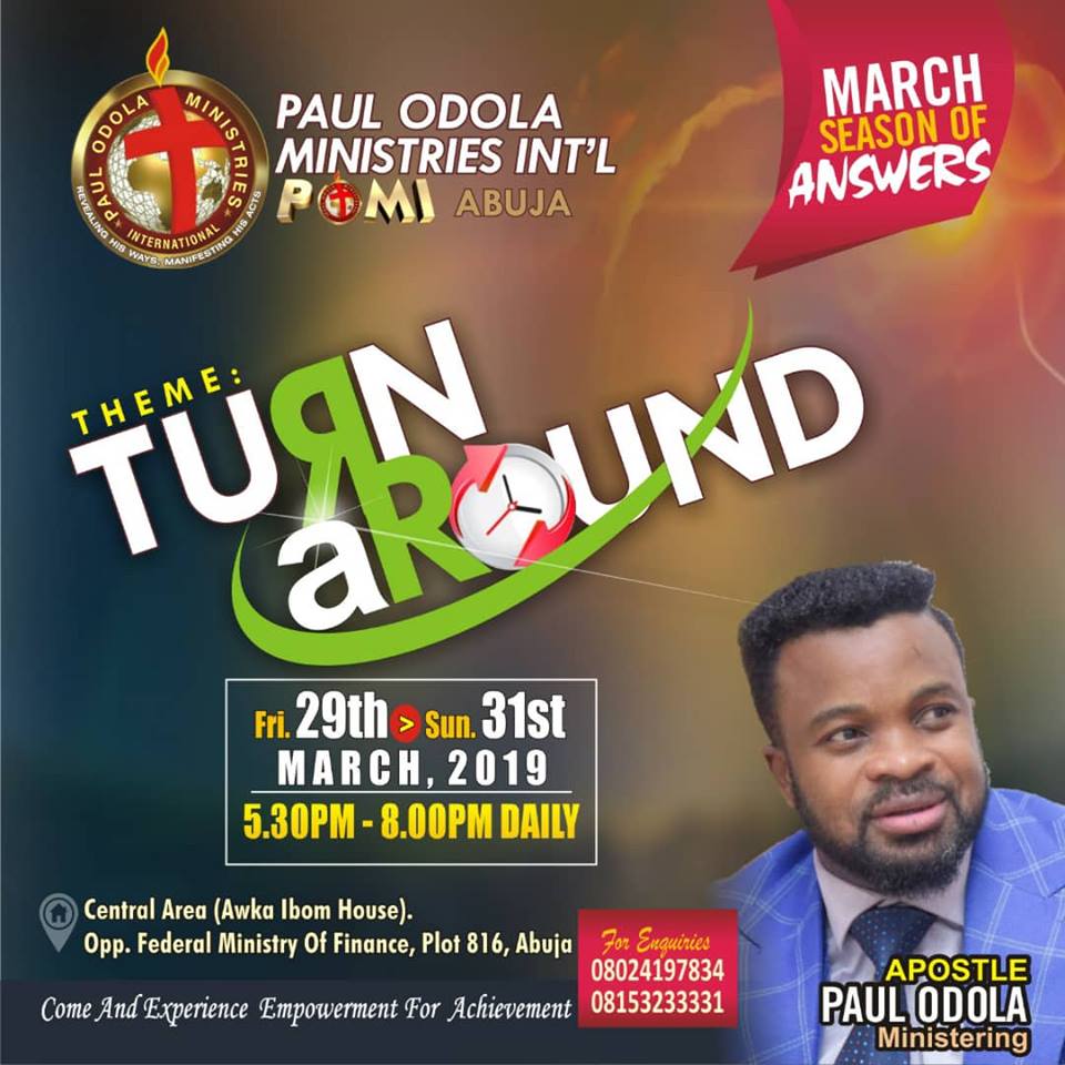 MinistriesOdola's tweet photo. make it a date this Friday @Nigeria Abuja with the Preaching Sultan https://t.co/YMhQXRcXxA
