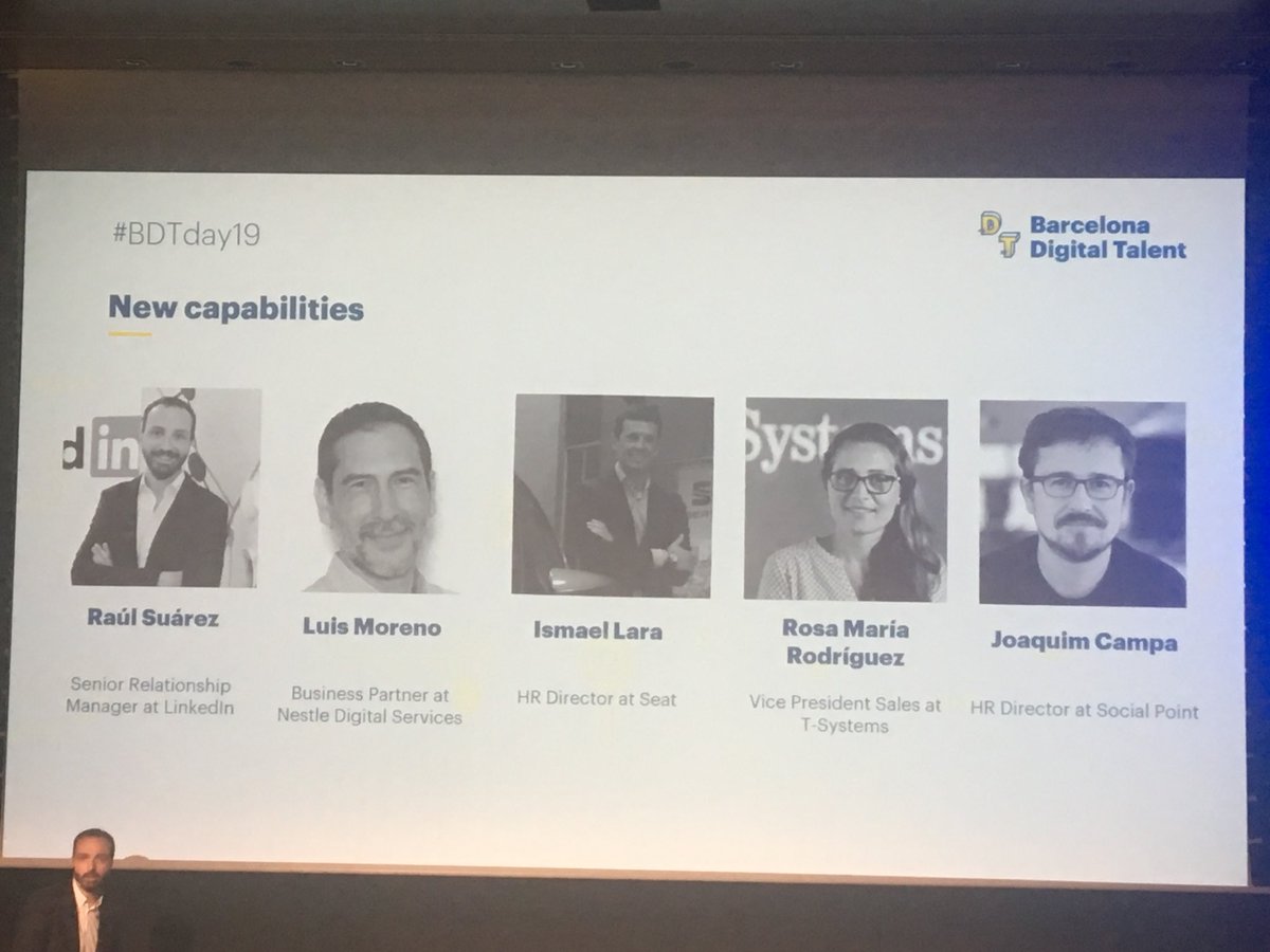 mgoretti_sa's tweet photo. ‘Els millors professionals triaran on volen treballar, el repte de les empreses és enamorar els treballadors/es de forma contínua’ #BCNDigitalTalent https://t.co/HaqrAflyXu