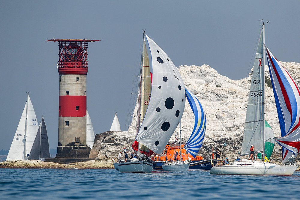 Those wanting to take part in this year's <a href="/RoundtheIsland/">Round the Island Race</a> Race have just 80 days left to enter. Photo credit: Paul Wyeth