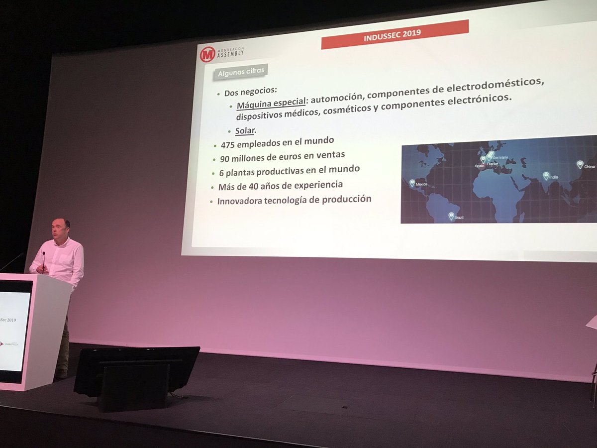 iEuskadi's tweet photo. Ahora @MondragonAssemb “Decidimos establecer como concepto de valor #CyberSeguridad, al igual que cualquier otra parte de la producción” tanto internamente como externamente #IndusSec https://t.co/x3GWtZfGjf