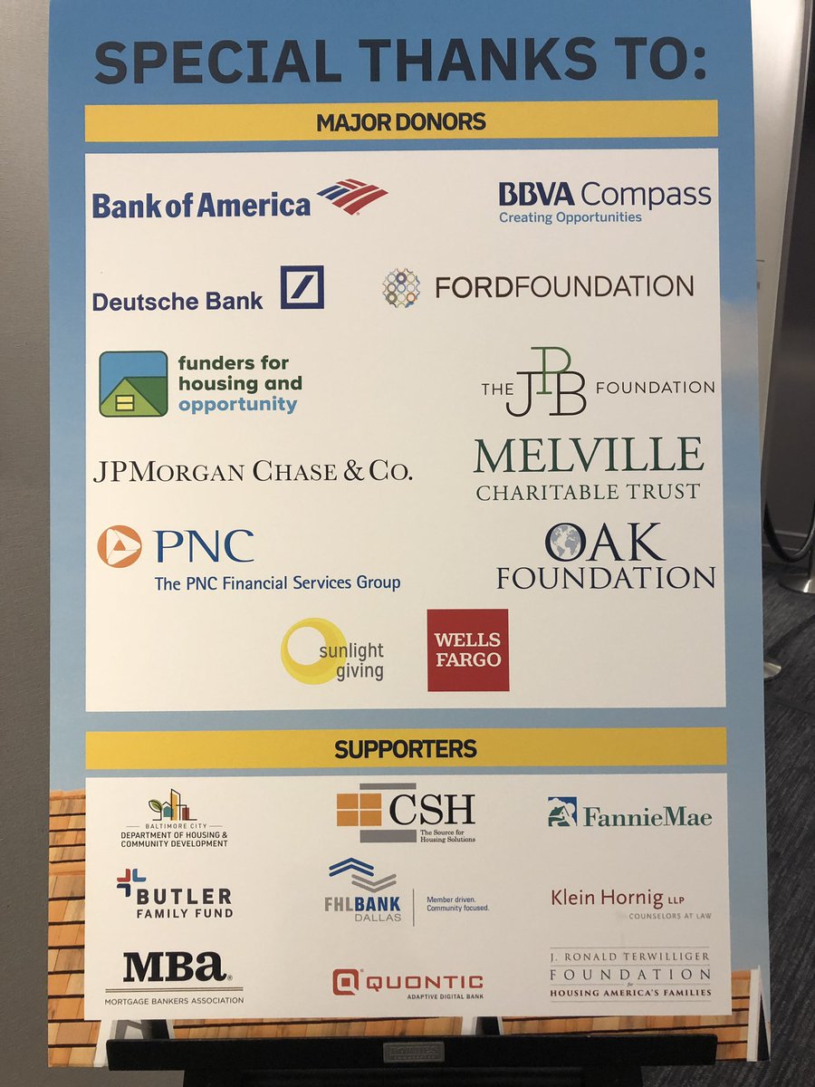 dianeyentel's tweet photo. So grateful for @NLIHC donors and supporters! #NLIHCForum19 https://t.co/wtDkK9L3ap