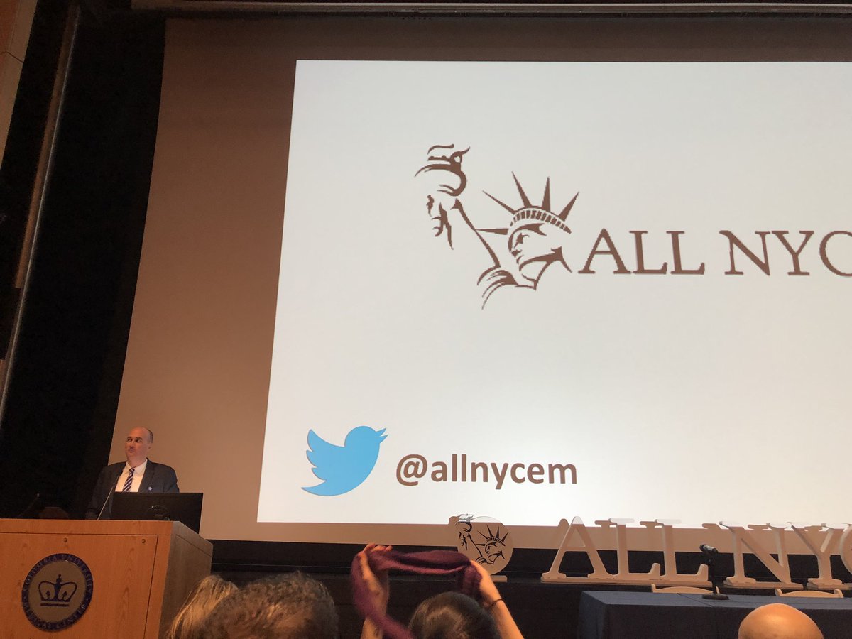 #ALLNYCEM16  <a href="/Danjegan/">Dan Egan</a>  kicks it off in a packed alumni hall