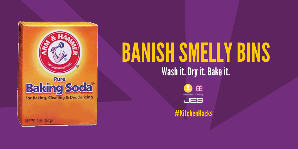 Hose down your bin, dry it, and then sprinkle a few tablespoons of baking soda on the bottom to keep it stink free. 

#KitchenHacks #MotivationMonday #CleanMachine