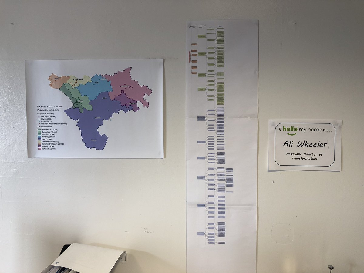 wheelyal's tweet image. Sharing our @CheshireWestICP draft Driver Diagram with those who have created them with me over the years.  Is this the biggest yet? @paulplsek @helenbevan @LynneWinstanley @elaine_bayliss @DrIainMSmith @verandernltd #complexchange #integrationofhealthandcare #justthebeginning