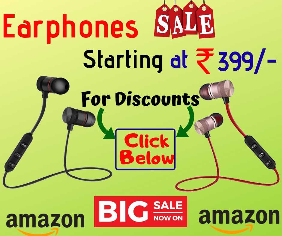 technews_hsi's tweet image. Branded Bluetooth Earphones Starting at Just Rs 399
Amazon Offer - amzn.to/2OuLM9d
Amazon Link- amzn.to/2yYHkLK
(Click on this link to get discounts on all the products on Amazon)
@TechnicalBit @GeejayTech @indianews18 @Gadgets360 @TechmaniaNL  @amazon