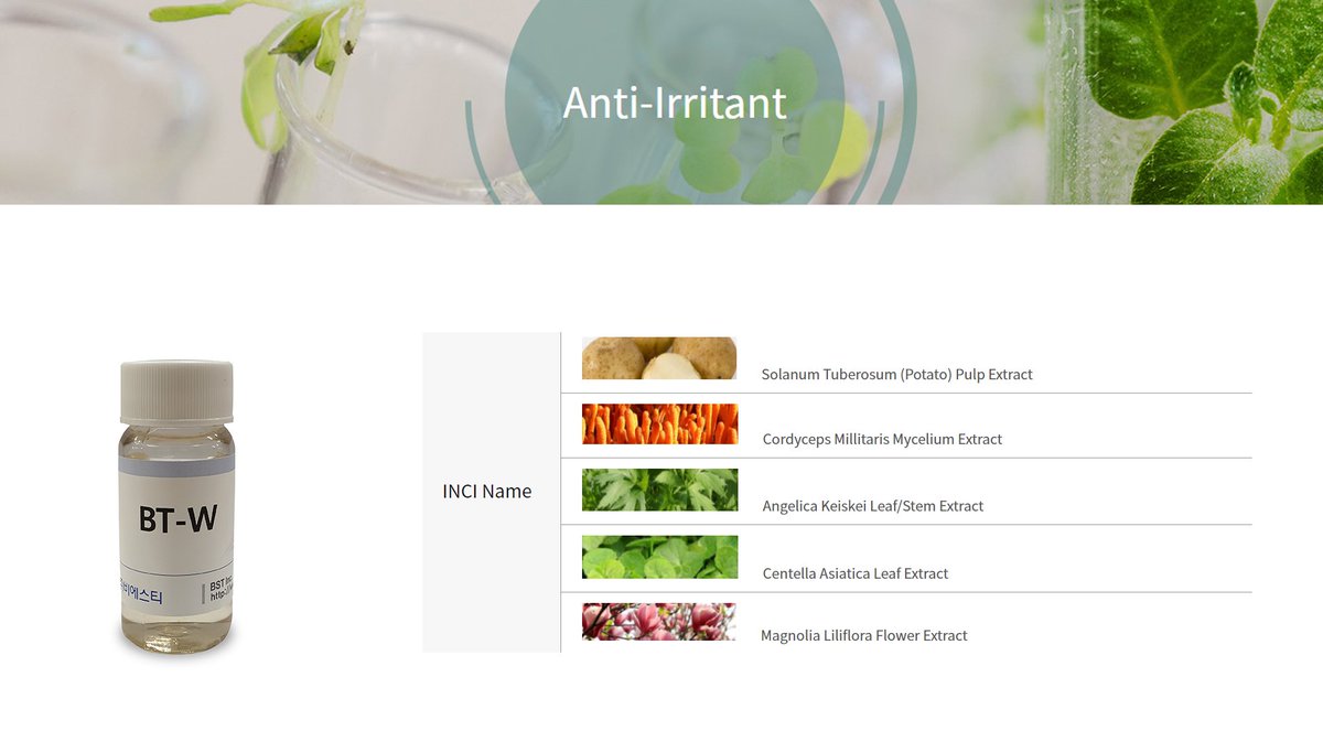 BSTkorea's tweet photo. We are the best Skin Whitening, Hair Care &amp; #Anti-#irritant #manufacturer in Korea, producing only the best #Cosmetic #Ingredients &amp; Cosmeceutical #products in South #korea. Reduces irritation of the materials used in cosmetics. https://t.co/TkAeVmg0Ho