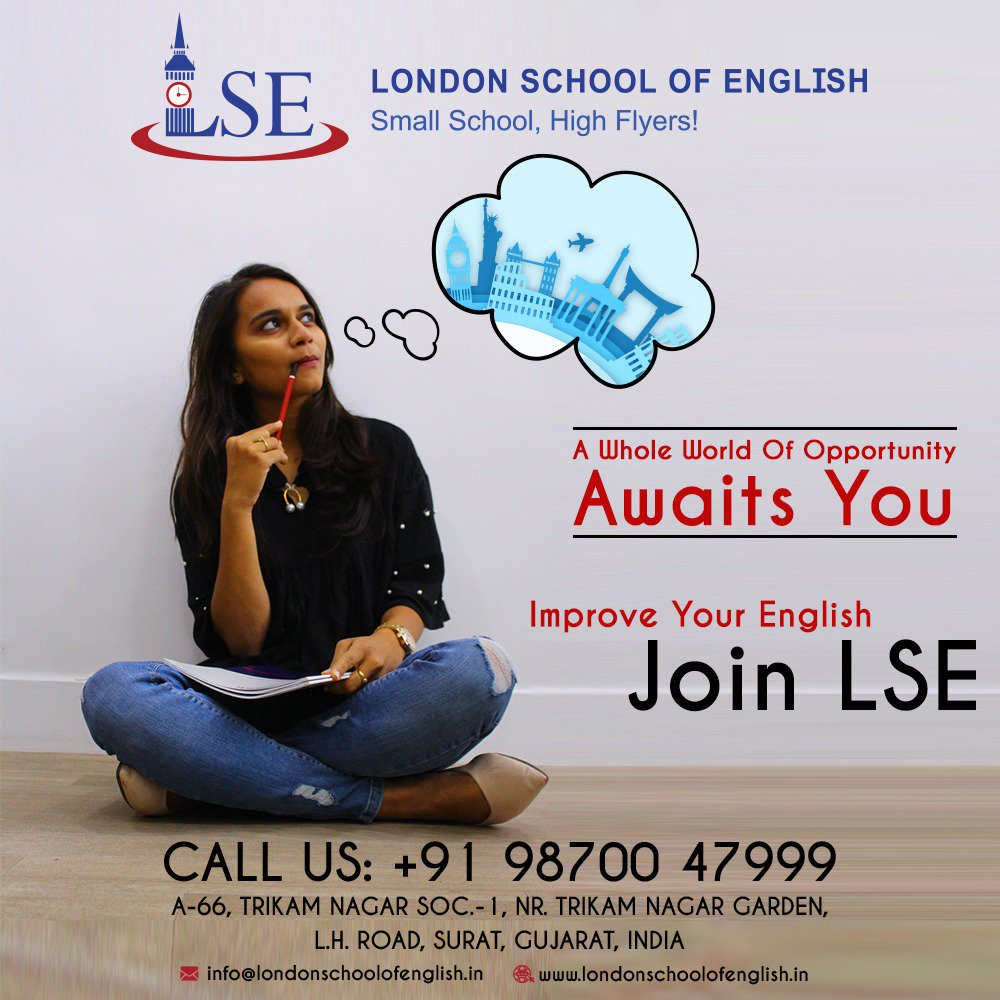 londonschoolof6's tweet photo. A whole world of opportunity awaits you!
Improve your English.
Join London School of English!
#school #languageschool #premiumschool #royalschool #education #teaching #language #englishlanguage #commandoverenglish #examination #youngsters #study #internationalschool #suratschool https://t.co/KEpqZSLmcJ