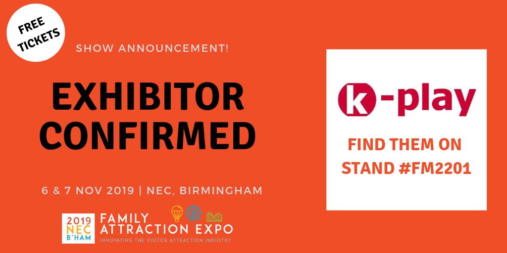 FamilyAttractEx's tweet image. 💥Exhibitor Confirmed!💥 

K-Play supply everyone from market stalls to multi-national stores with the best in toys and gifts.

Visit k-playinternational.co.uk for more information, and check them out at stand #FM2201! 

#TheFamilyAttractionExpo