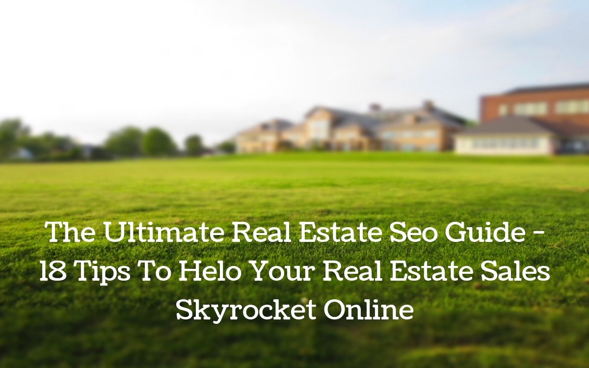 Countasign's tweet image. The Ultimate Real Estate Seo Guide - 18 Tips To Helo Your Real Estate Sales Skyrocket Online snip.ly/0tld3b

#realestate #proptech #seo #digitalmarketing #WednesdayWisdom  #branding #esignature #paperless #countasign