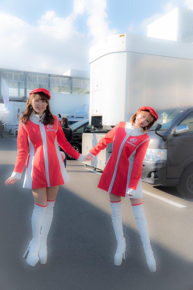 kaemuuu's tweet image. ツーショットが好評だからup♡
私もツーショットの写真がすき♡
可愛くて優しいまゆゆ姉🥺❤️❤️
#GTNETGIRLS #GTNET 
#S耐 #RQ #レースクイーン