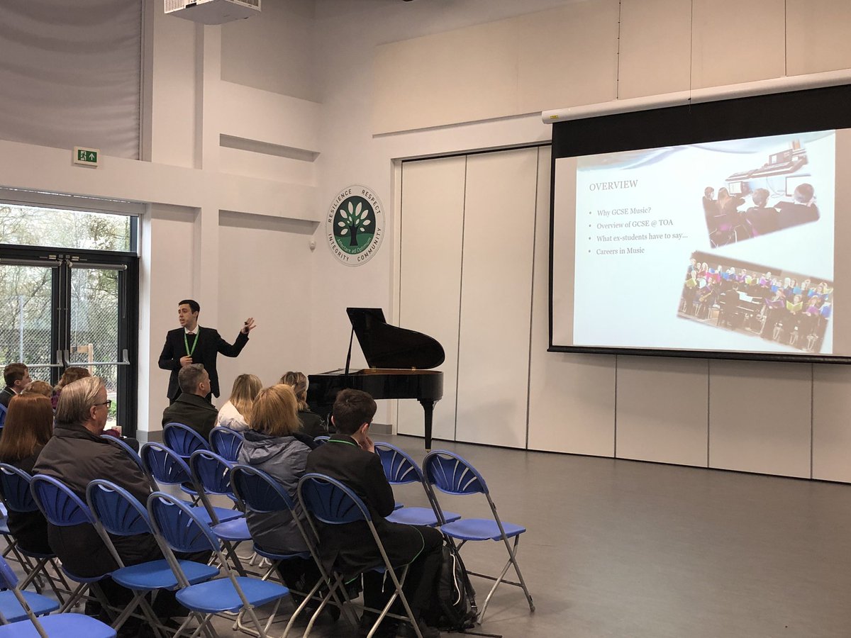 OngarPe's tweet photo. Great presentation from @AcaOngar this morning. GCSE Music is the way forwards 🎶Looking forward to options evening next week. #GCSE #Music #ASchoolForTheCommunity https://t.co/UsAWKP6oSX