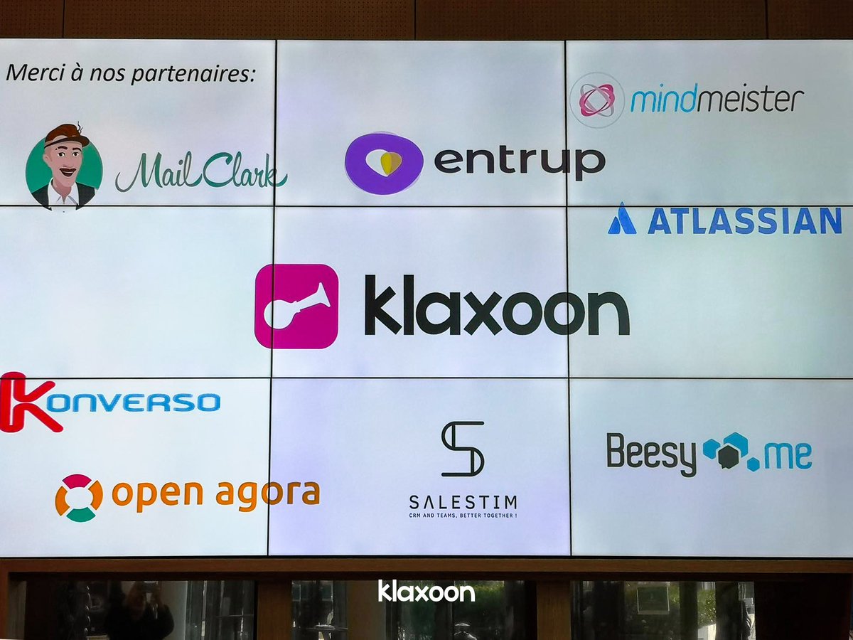 KlaxoonFR's tweet photo. Klaxoon mis à l'honneur pour les 2 ans de Microsoft Teams. Retrouvez désormais l'application Klaxoon dans le store Teams.
 @experiencesbiz #TheMeetingRevolution #MicrosoftTeams #Teams2ans #Teams https://t.co/6VdqU7QQGA