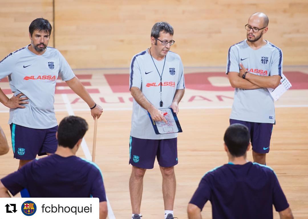 Prograan1's tweet photo. @DanielFrenandez: "Les tasques són la manera de comunicar-nos amb els jugadors" #2019TopProgram https://t.co/ugsUyEpbQg