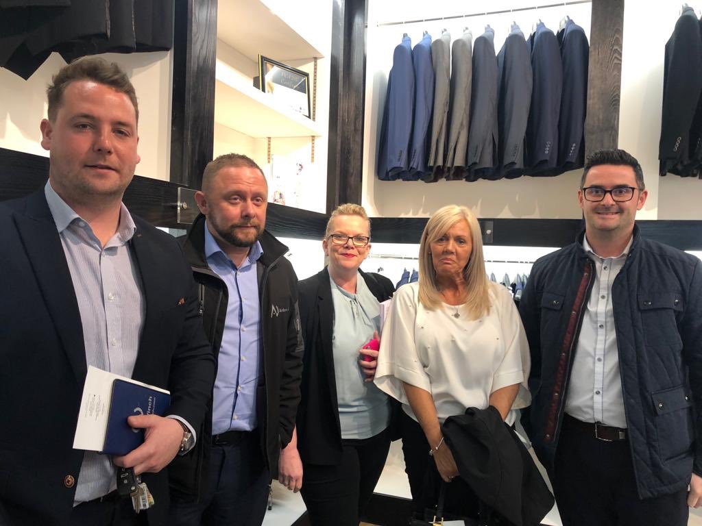 Thank you to <a href="/ArdenWinch/">Arden Winch</a> for coming to our #LaunchEvent this morning! 

#CorporateClothing #Workwear #CorporateWear