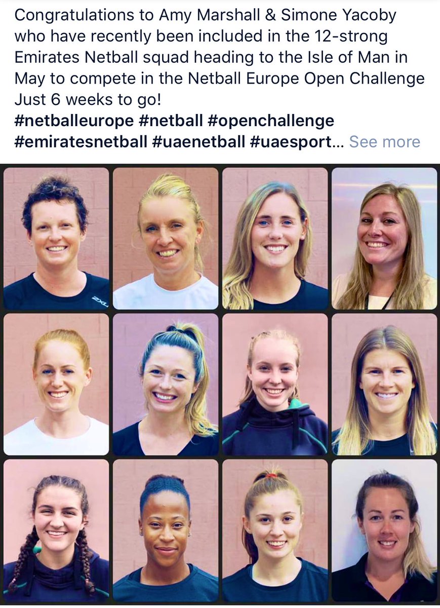 Congratulations to Miss Yacoby and Miss Marshall who have been selected to compete for the Emirates Netball Team at the upcoming European Championships in May @ForemarkeDubai #ForemarkeDXBNetball #ForemarkeDXBExcellence #ForemarkeDXBProud
