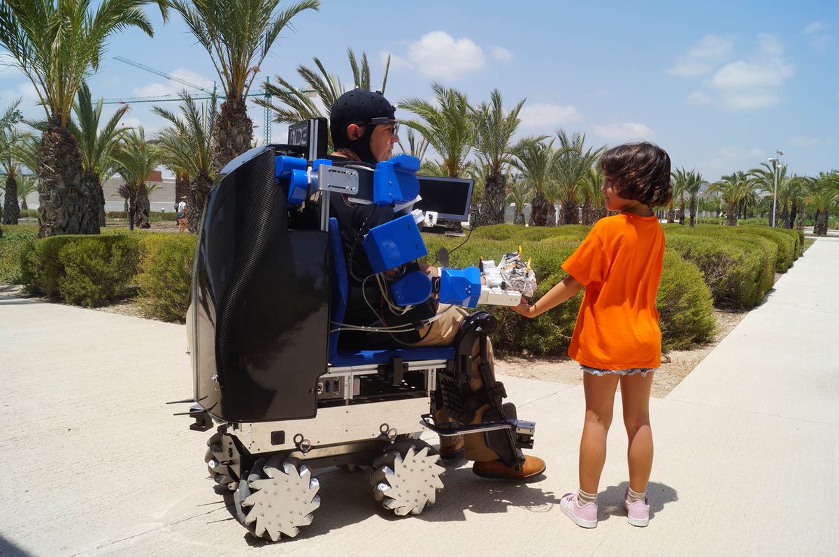 <a href="/UniversidadMH/">UMH</a> in Horizon Magazine of European Commission <a href="/HorizonMagEU/">Horizon Magazine</a>  Robotic arms and temporary motorisation – the next generation of wheelchairs bit.ly/2TZO46g <a href="/aideproject/">AIDE H2020 project</a>