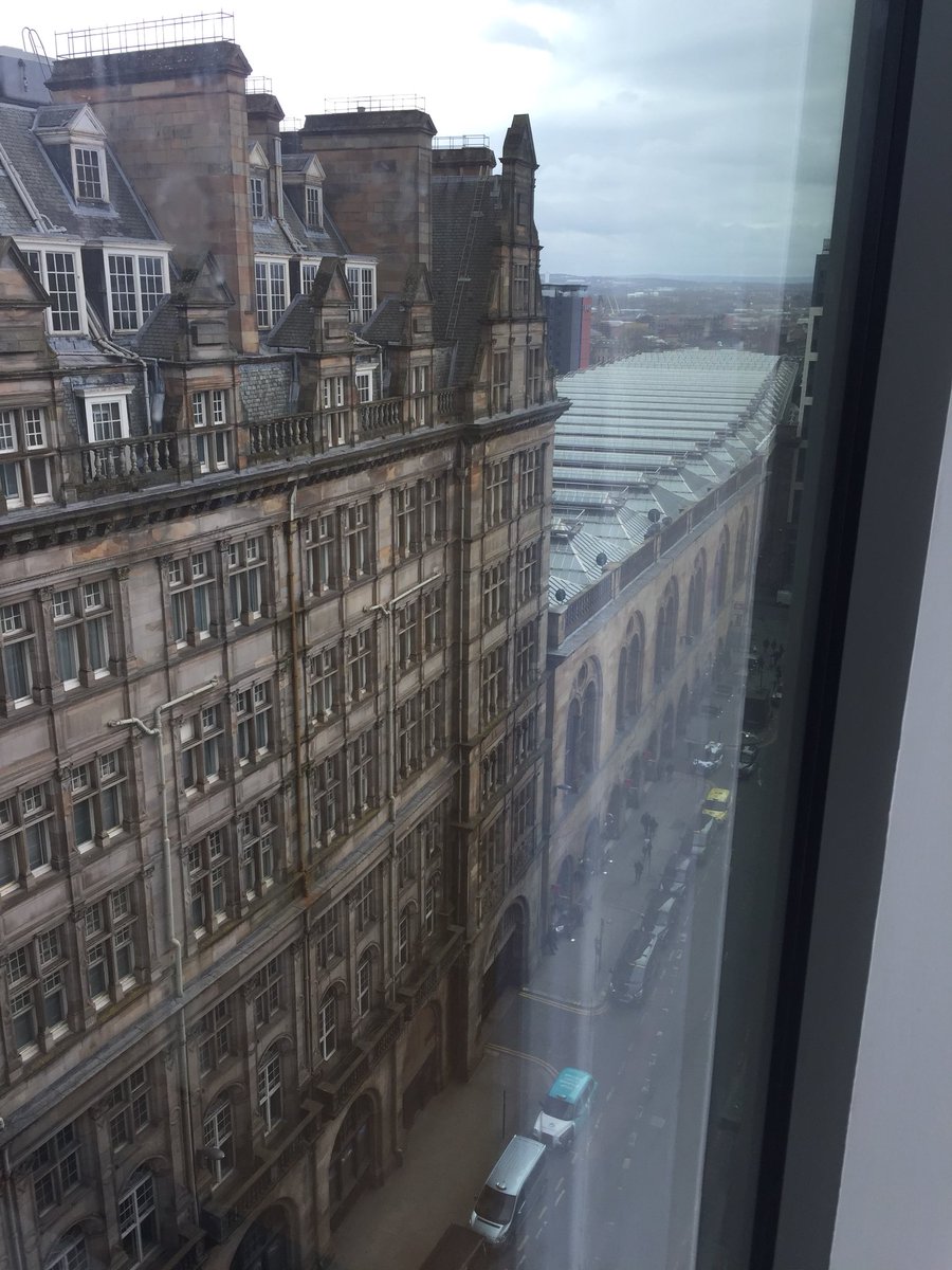 scotmicro's tweet photo. Initial stages of our new plans for the SMG.. cool venue too.. can’t get too close to the windows tho! #vertigo @studiovenues #IAAimpactFestival2019 #ScotMicro #Glasgow https://t.co/sKLP3Tp81K