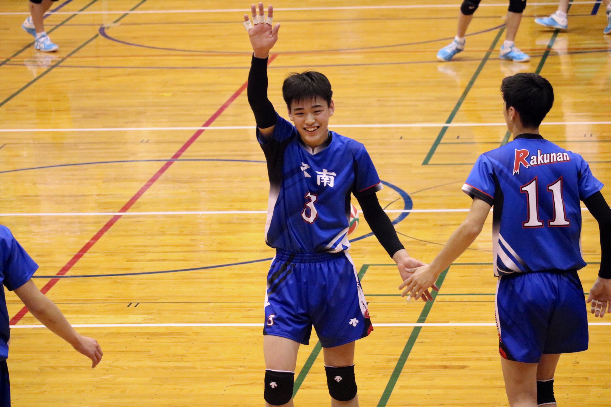 洛南高校 春高バレー 優勝Tシャツ