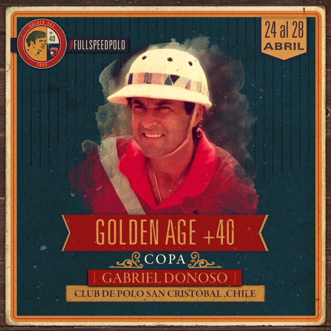 We’re back with a #GoldenAgeTour like no other! The #GabrielDonoso Cup will take place at San Cristobal Polo Club, in Santiago, #Chile, from April 24-28! Get ready for a #FullSpeedPolo comeback! ⚡️