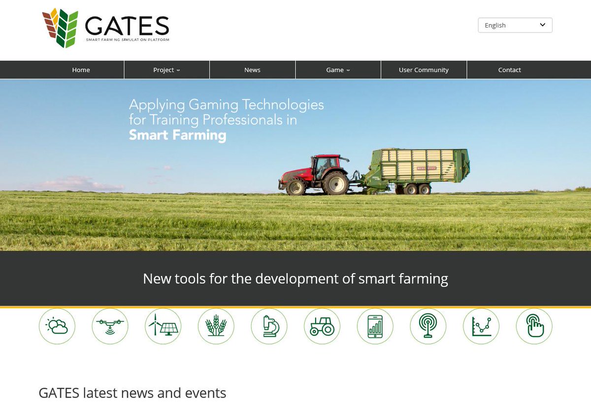 GATES_project's tweet photo. Many things have happened in GATES project during the last months!
Check out our progress in GATES Newsletter! - https://t.co/4wUXUUC23x
#seriousgames #smartfarming https://t.co/JAMSy383hP