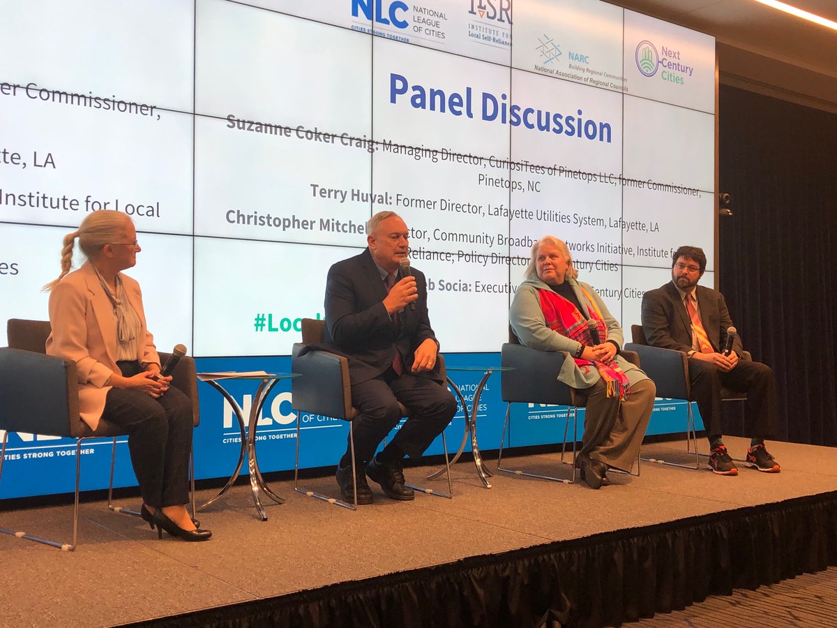 Localnetchoice's tweet image. Thank you for the great turnout at last night&apos;s screening of Do Not Pass Go! #localchoice @NextCentCit @Localnetchoice @leagueofcities @ilsr @NARCregions @dsocia @communitynets