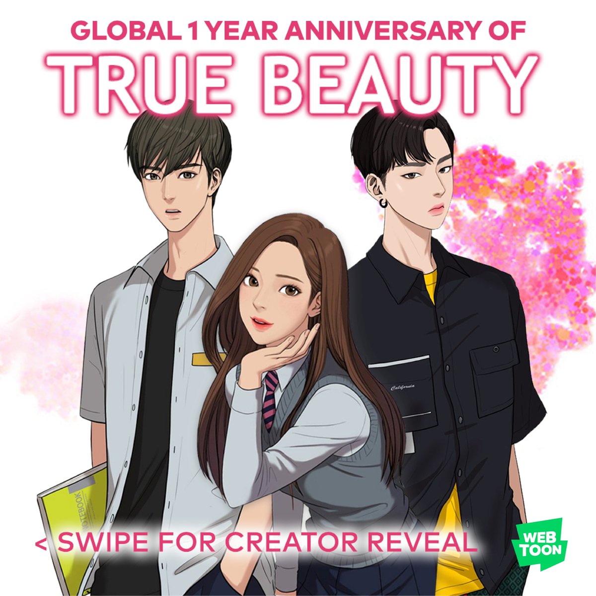 Webtoon Happy 1 Year Anniversary To Our Makeup Goddess Read This Thread For A Face Reveal And An Exclusive Interview With Yaongyi The Creator Of True Beauty Webtoon Truebeautywebtoon Webtoon Happy 1 Year Anniversary To Our Makeup Goddess Read This Thread For A Face Reveal And An Exclusive Interview With Yaongyi The Creator Of True Beauty Webtoon Truebeautywebtoon