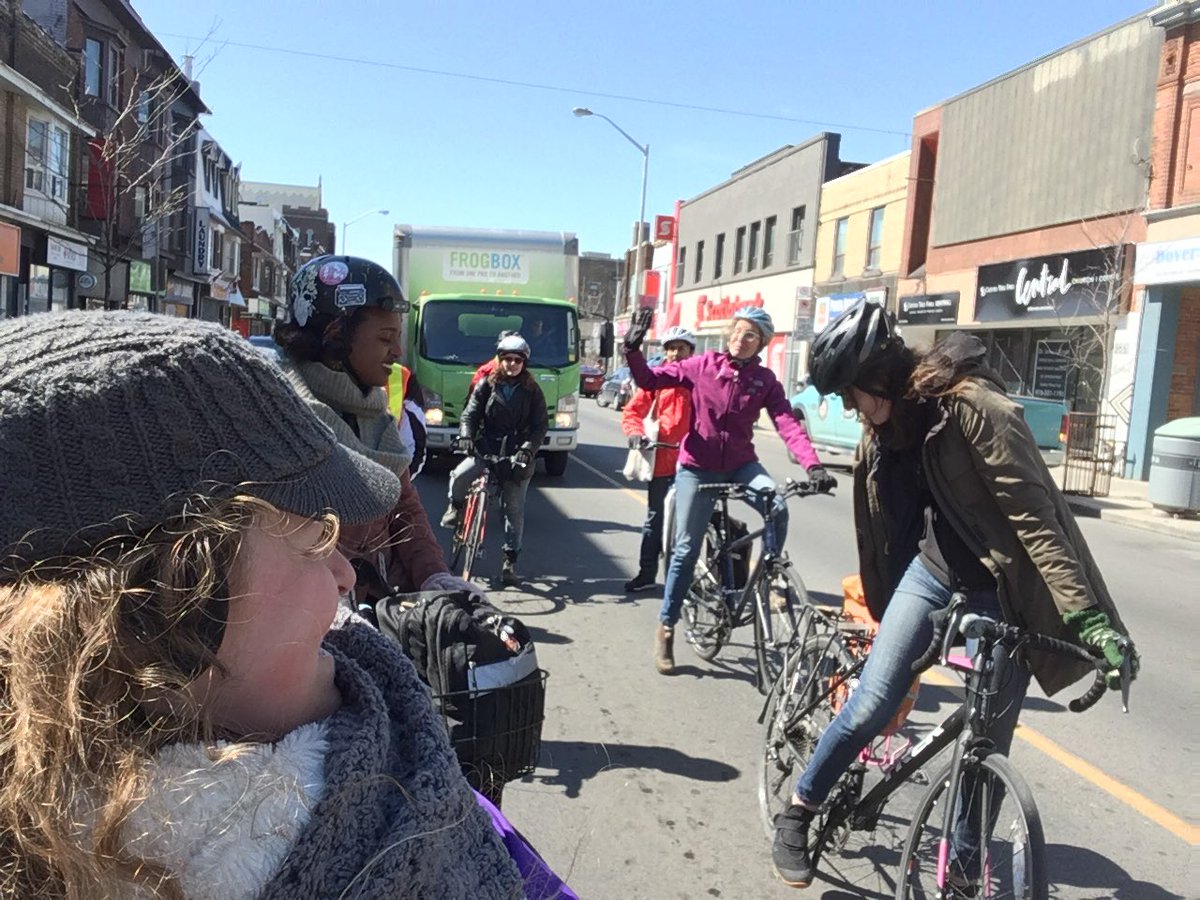 biketoschoolTO's tweet photo. Our Cycling Educators are in Day 1 of training for the season. Lots of great experience in this strong and professional team. Can’t wait to start programs in @tdsb thanks to @EcoSchoolsTDSB and thanks to @ONTrillium for the last 3 years of support and reaching 37,000+ students https://t.co/CVBUyINmAN