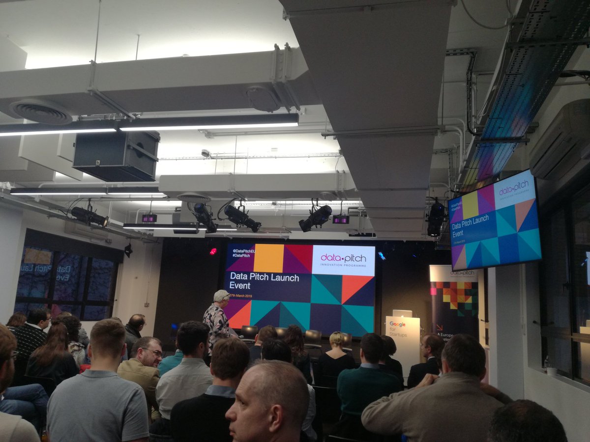 goedle_io's tweet image. #DataPitch launch event for the second cohort starting now @GoogleStartups campus in #London 🚀 #AI #MachineLearning #data #accelerator
