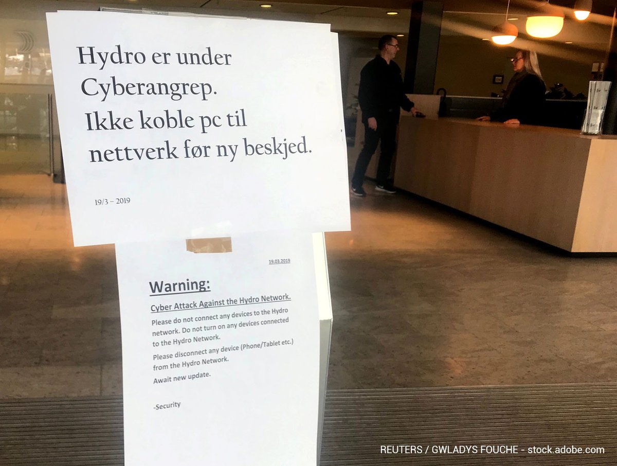 Read why ransomware attacks like lockergaga reinforce the need for device-level security. bit.ly/2HGUn8h #IIoT #ransomware #cybersecurity