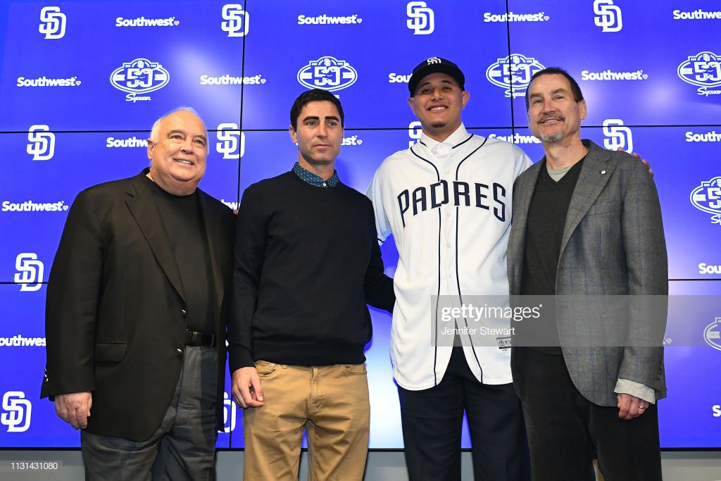 DanSileoShow's tweet photo. On Thursday at 8am pt the Executive Chairman of the #SanDiego @Padres #RonFowler will join @973TheFanSD to talk @MLB #OpeningDay & the #Padres 2019 season⚾️@GettyImages https://t.co/d5MBwiFhYl