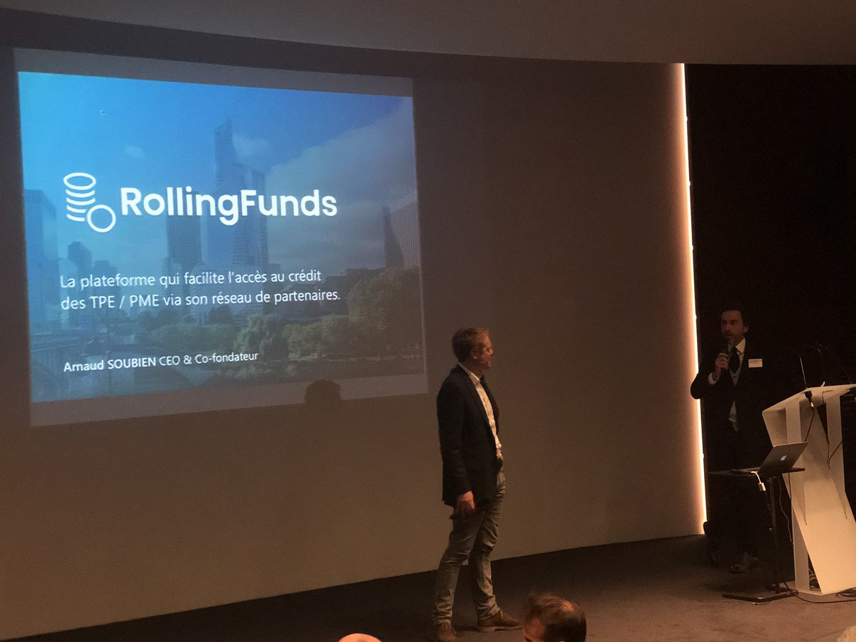 Et on termine  avec RollingFunds et  Arnaud au micro 🎙 #Eurocloud