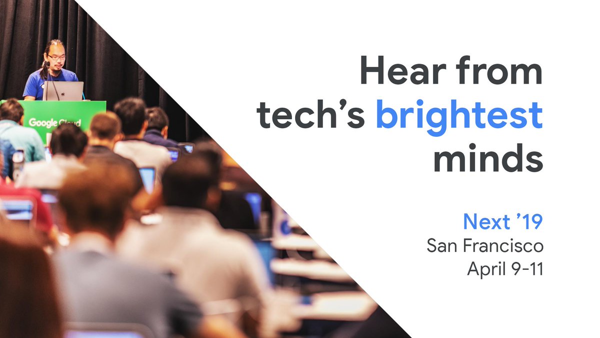 gcloudpartners's tweet photo. Premier partner @SAP is attending #GoogleNext19 this year with exclusive customer insights in tow. Mark your calendars for their session on how SAP customers deploy @googlecloud to drive revenue, reduce cost and invent new customer experiences → https://t.co/3B2dIE0RpD https://t.co/z1AfowJ9Dc
