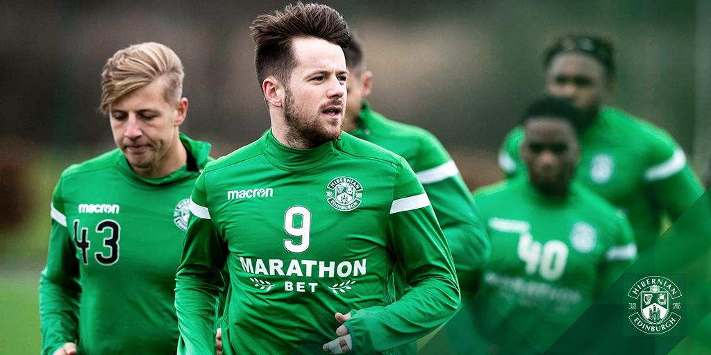 HibernianFC's tweet photo. 🏴󠁧󠁢󠁳󠁣󠁴󠁿| We welcomed back @SeanMackie_ and @sparkymcnulty from international duty, while @djdarnell98 also stepped up his comeback from injury. https://t.co/gRHb1U07io
