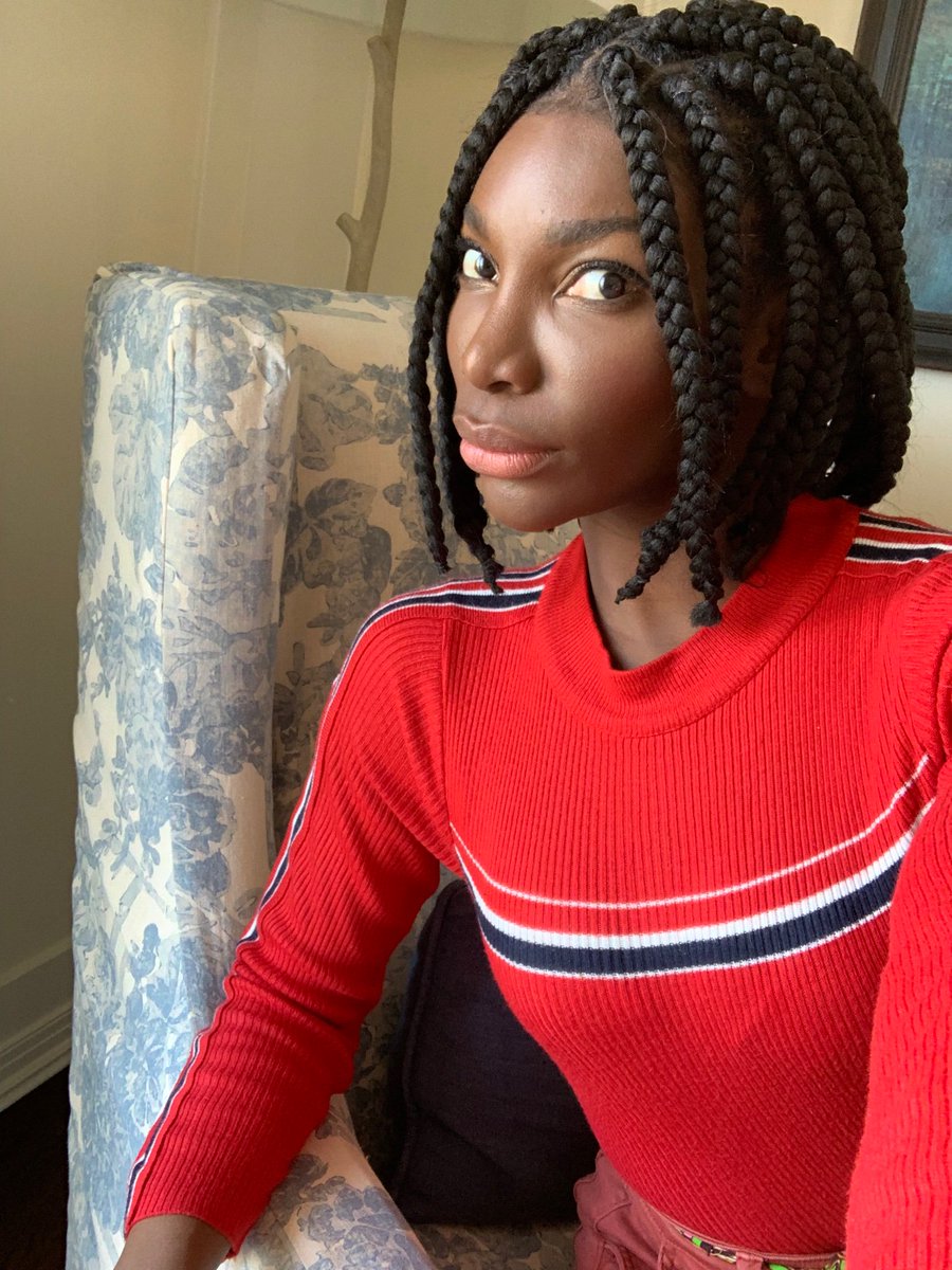 MichaelaCoel's tweet image. There's so much going on in the world, all I know for sure is that my hair has kept well.