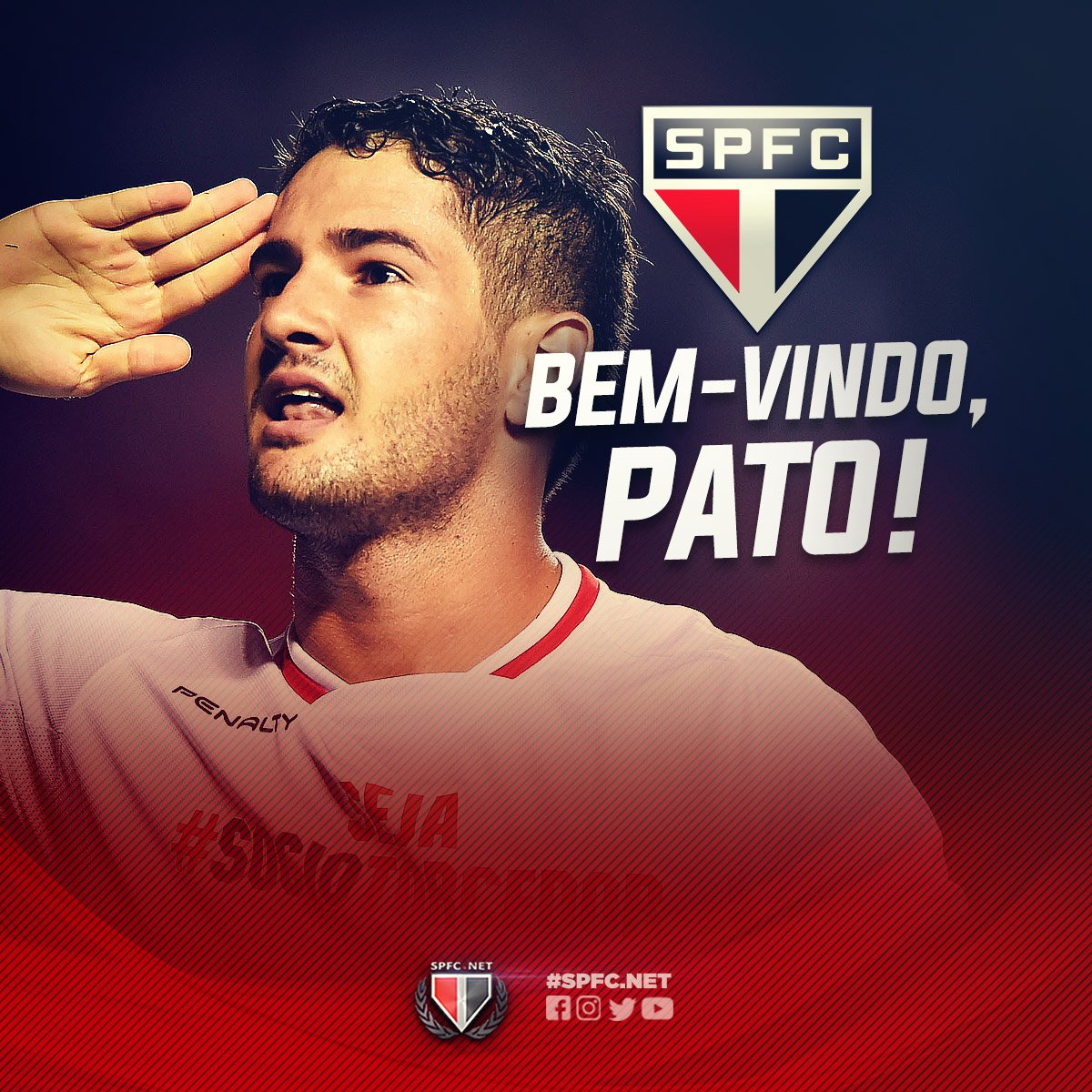spfc_net's tweet photo. PATO É NOSSO! 🇾🇪 
Cada like eé um 'bem-vindo' ao novo reforço do Tricolor!

SAIBAM MAIS: https://t.co/NHf4bTkFHG https://t.co/Lpj5lCDuKq