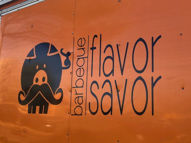 MyLendPro's tweet photo. It's a great day here at our new LendPro headquarters in #Charlottesville! Our very own #ChrisVonCzoernig (@FlavorSavorBBQ) is catering the all-hands meeting today! Honk if you see and smell the awesome food truck smoking tonight’s dinner! @MyLendPro #FlavorSavorBBQ #BBQ https://t.co/gB4OKOMo1K