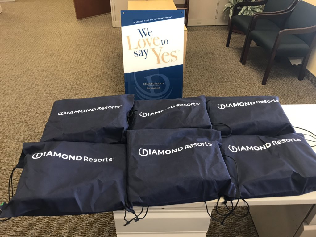 Tahoe Marketing New Hire Class  goodie bags coming your way #DRTraining