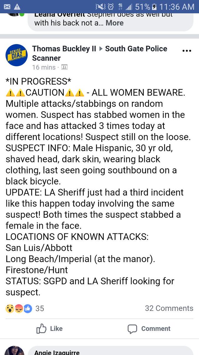 instructorlupe's tweet photo. We are On The Lookout IN South Gate and Lynwood #botlo #Southgate #Lynwood @LACoScan @CasimiroCervan4 @SGLynwoodPatch @LAPolicePursuit https://t.co/tAl0rXoVWP