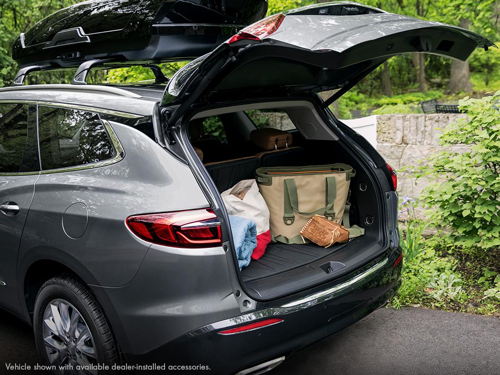 Buick's tweet photo. Your bags ride in as much style as your passengers – almost. #BuickEnclave #ThatsABuick https://t.co/fddL9j8Z0H