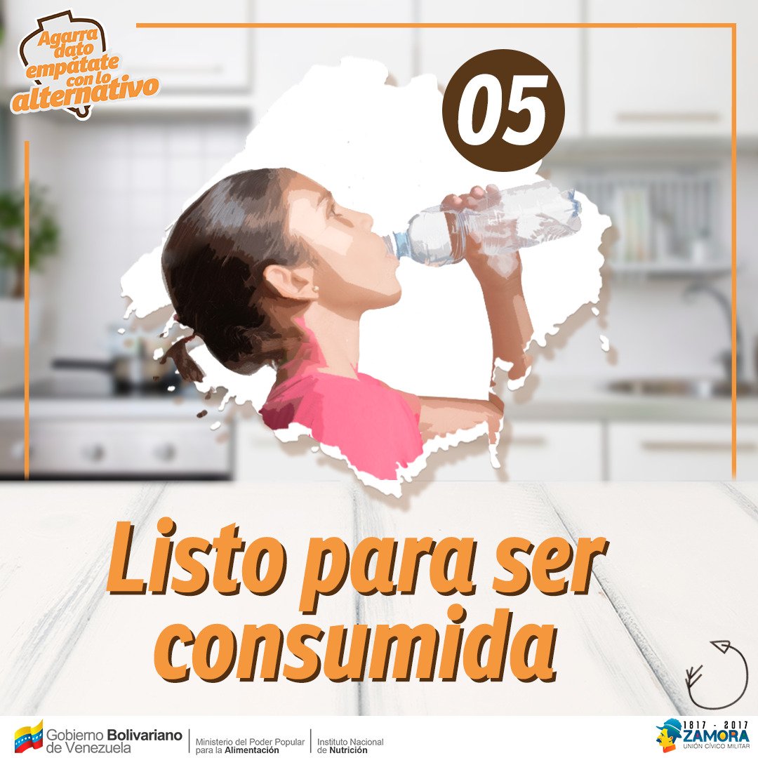 #SoyConscienteConsumoEficiente En el marco del Plan de Contingencia Nacional sigue estos consejos y podrás contar con agua potable en tu hogar para tu familia. Continuamos trabajando para el restablecimiento del servicio hidroeléctrico en todo el país.