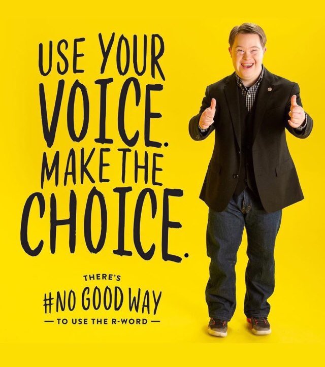 Today we’re saying there is #NoGoodWay to use the R-Word! <a href="/motionball/">motionball</a>