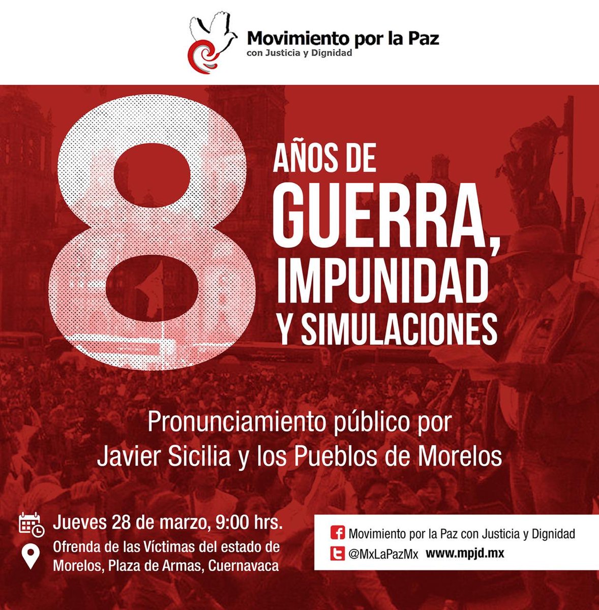 MovimientoxPazMéxico tweet media