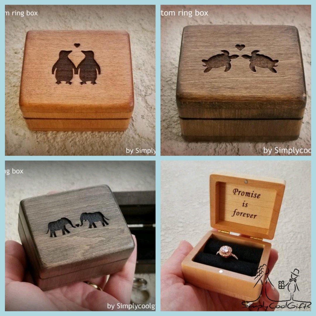 simplycoolgifts's tweet image. Ring box available with free shipping, engraved ring box by Simplycoolgifts 
#ringbox #customringbox