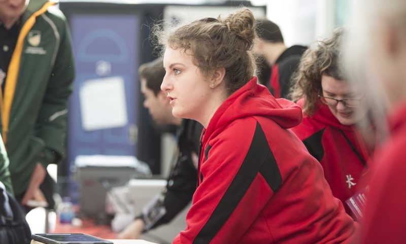 UoNSport's tweet photo. #BUCSBigWednesday | A huge thank you to all the volunteers who are supporting  BUCS Big Wednesday today. 

Just under 100 volunteers are supporting the event as event assistants and team liaisons supporting athletes and spectators

Without them this wouldn't be possible.

👏🙏 https://t.co/eorQZVF7xp