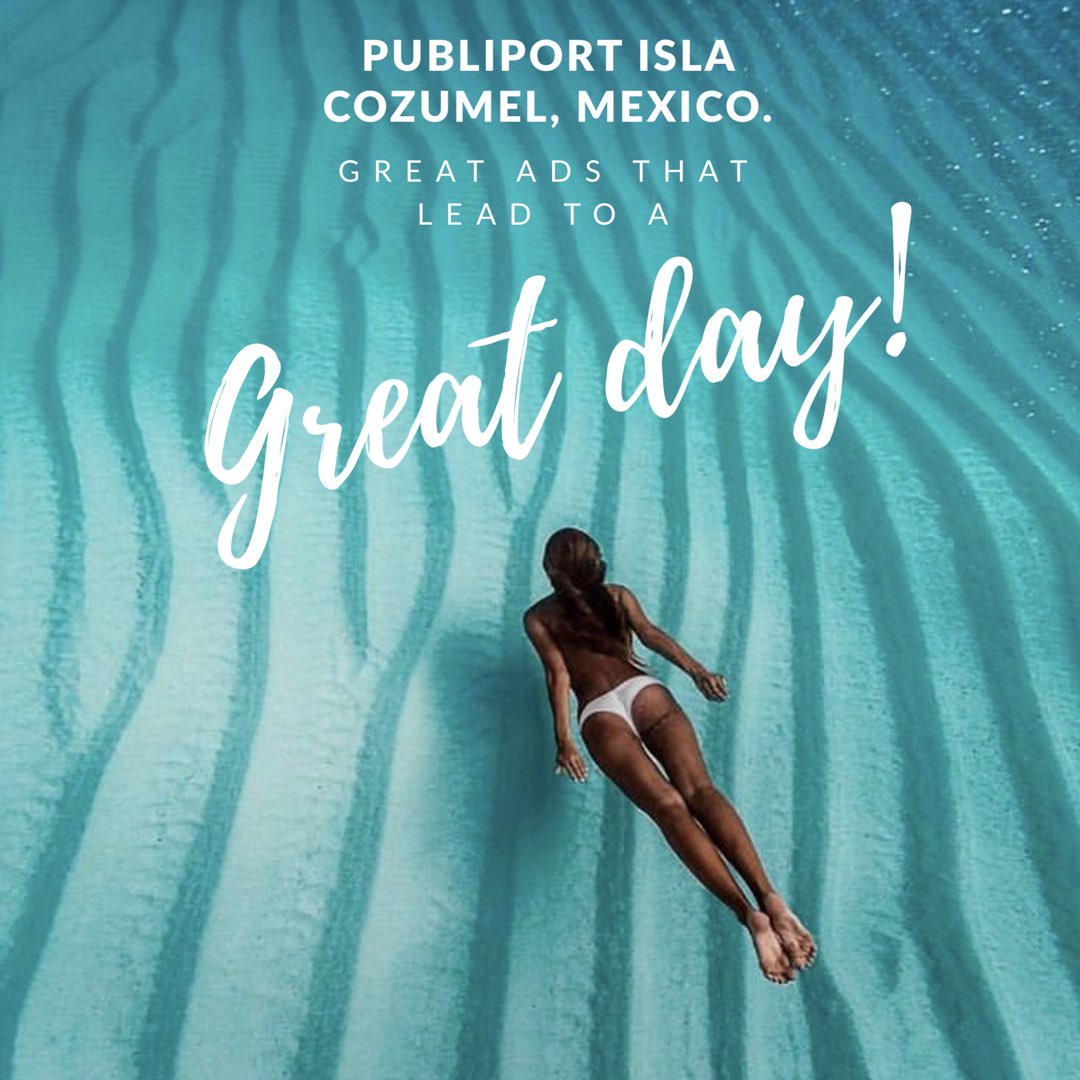 PubliportC's tweet image. Over3 million cruise passengers arrive at #IslaCozumel every year. All looking #What2Do #Where2Go We have the perfect place for your brand here at #Publiport #FelizMiercoles