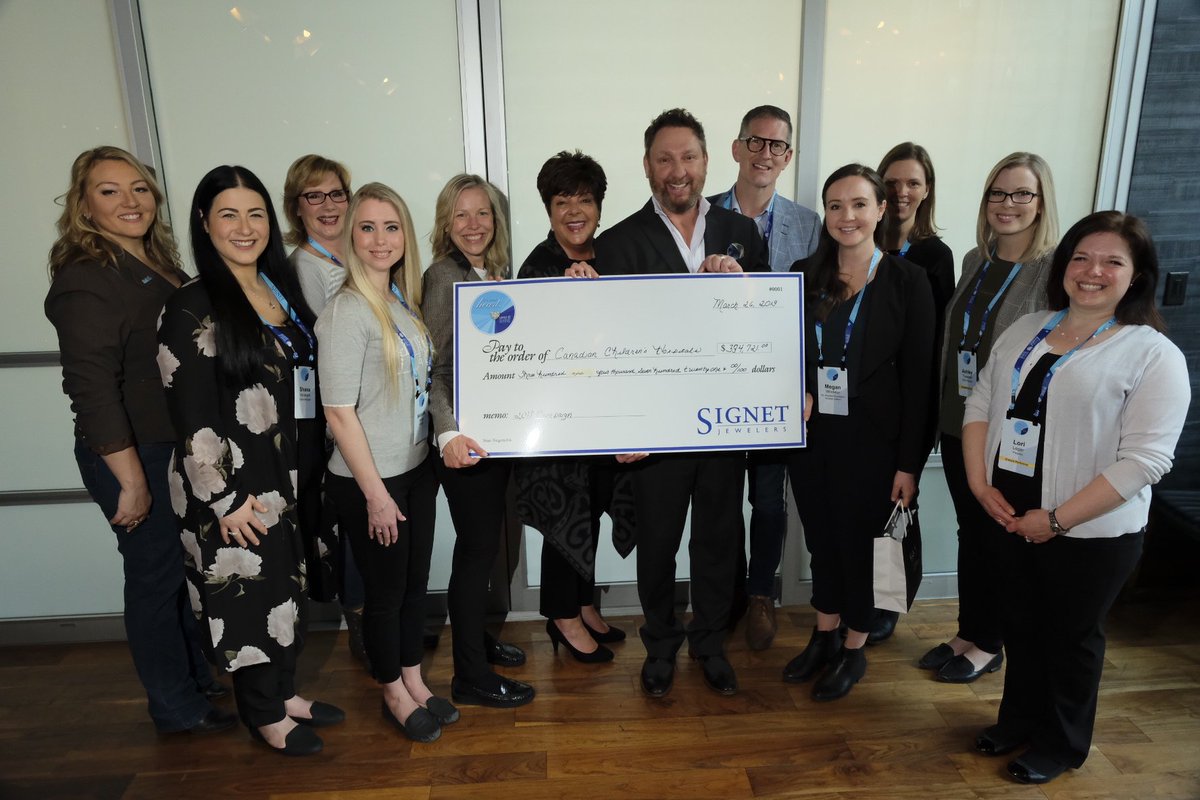 GinaDrosos's tweet image. In Vancouver at @BCCHF, @PeoplesDiamonds &amp;amp; Mappins top charity fundraisers presented Canada’s Children’s Hospital Foundations and @SickKids w/ a donation of nearly C$400K! In 3 years, we’ve raised $C750K! Thank you for continuing to champion children’s healthcare. #SickKidsVS