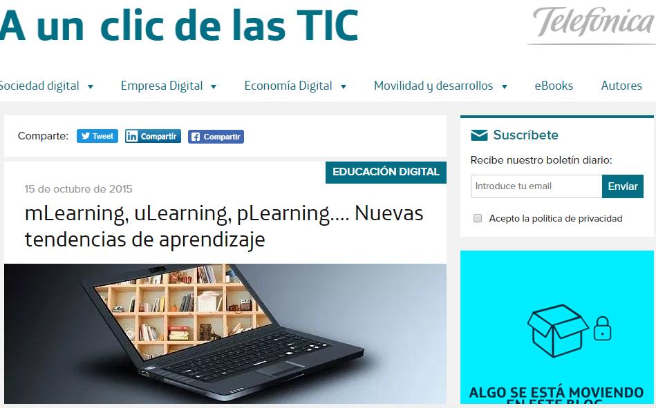 IMouskouri's tweet photo. @aperezescoda   Veamos conceptos sobre las nuevas tendencias del #aprendizajemóvil como "Multipantalla", "Aprendizaje 2.0" o qué es un PLE para comenzar nuestra reflexión sobre el Aprendizaje móvil y ubicuo. @AunCLICdelasTIC en https://t.co/OuLGGBQks2 https://t.co/zkPFd9dDJM