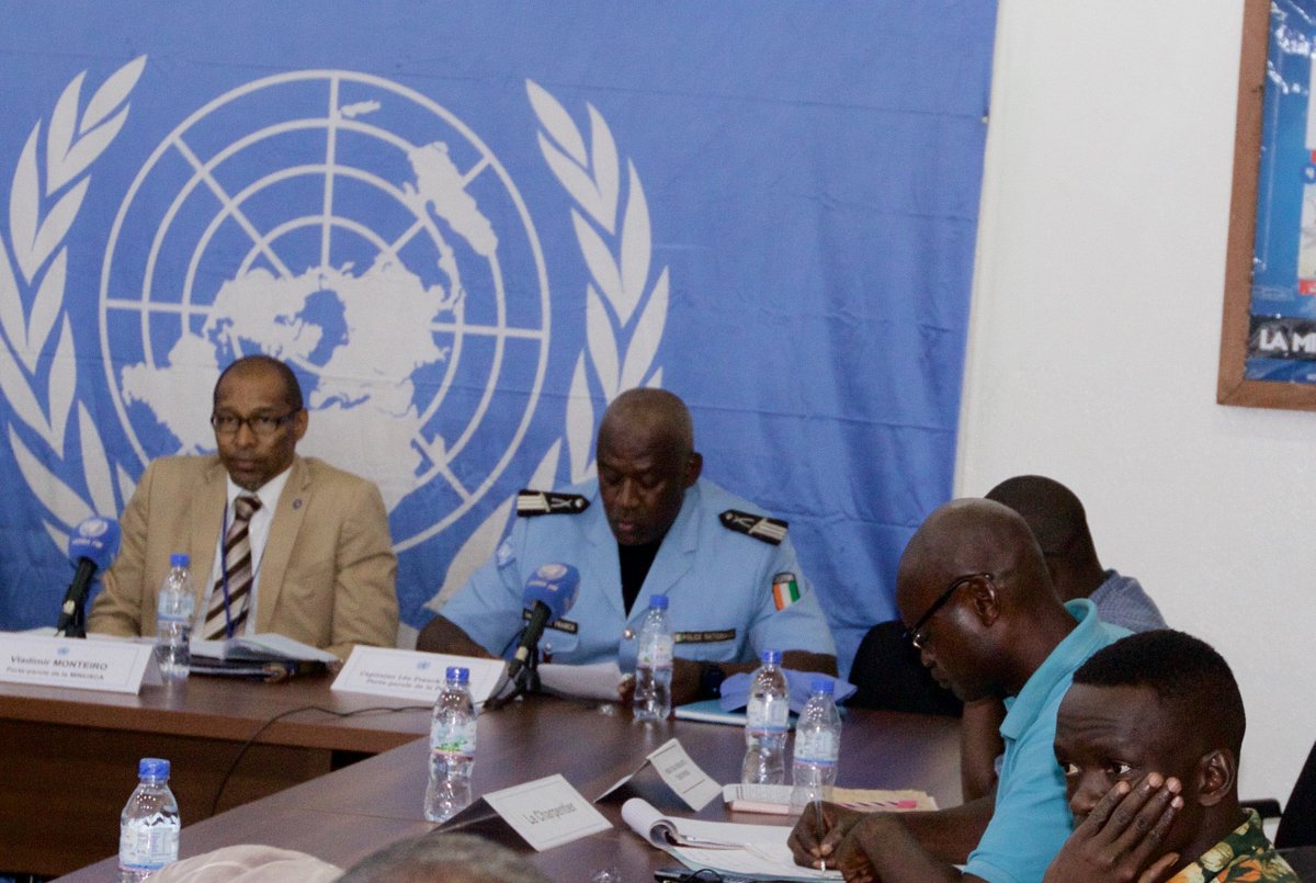 UN_CAR's tweet image. #ConfPress | Appui à la restauration de l'autorité de l’Etat : la #MINUSCA @UNPOL finance les travaux de réhabilitation lancés le 26 mars de l’Office Centrale de lutte Anti-Drogue et de la Brigade Mixte Mobile Anti-Drogue `#ServingForPeace